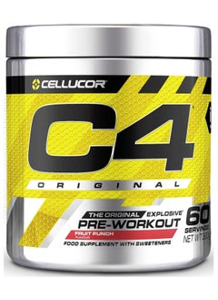 C4 C4 Original Explosive Fruit Punch، 60 حصة  - Image 1
