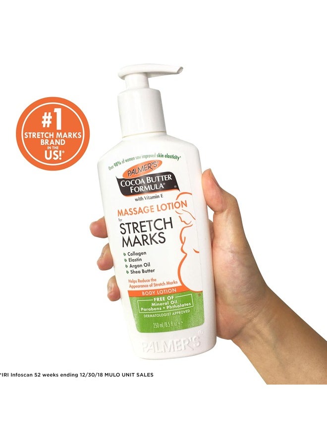 PALMER'S Cocoa Butter Formula Massage Lotion for Stretch Marks: Dermatologist Approved Body Lotion 250 ML  - Image 4