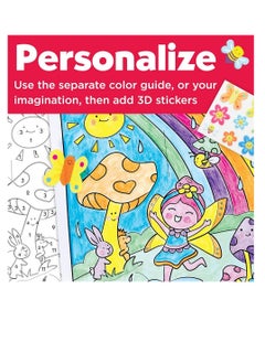 Creativity for Kids Creativity for Kids Paint by Numbers Fairy Friends Wall Art - Art and Craft Activity, Easy-to-Follow Painting, Colorful Fairy Designs, Creative Play, Home Decor Project, Artistic Expression  - Image 5