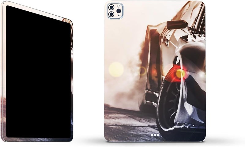 مايتي سكينز غلاف فينيلي قوي من MightySkins متوافق مع Apple iPad Pro 11" M2 الجيل الرابع (2022) - تصميم Headlight Flare | واقي، متين، وفريد من نوعه | سهل التطبيق | مصنوع في الولايات المتحدة الأمريكية - Image 1