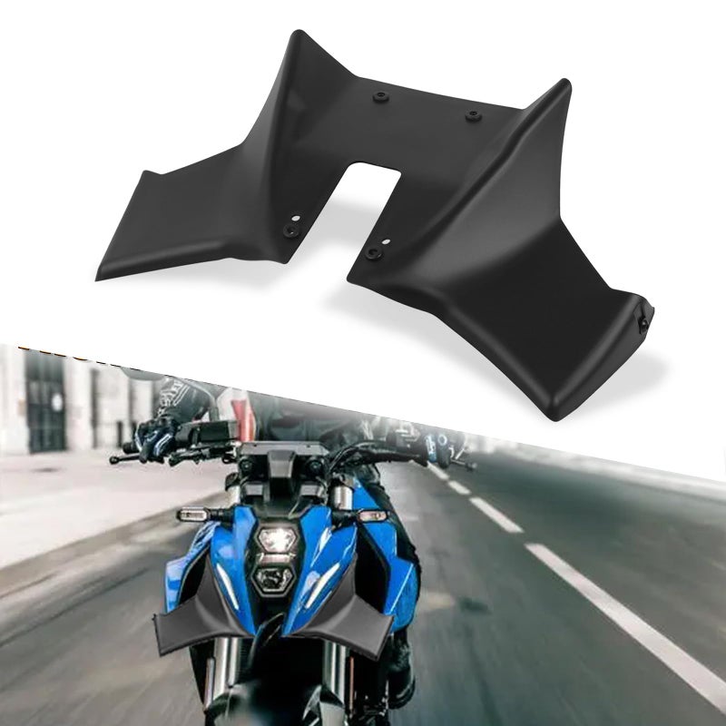 CHIFUN Front Spoiler Winglets Downforce Motorcycle Fairing Aerodynamic Beak Nose Cone Extension Cowl Replacement for Suzuki GSX8S GSX8S GSX 8S 2023 2024