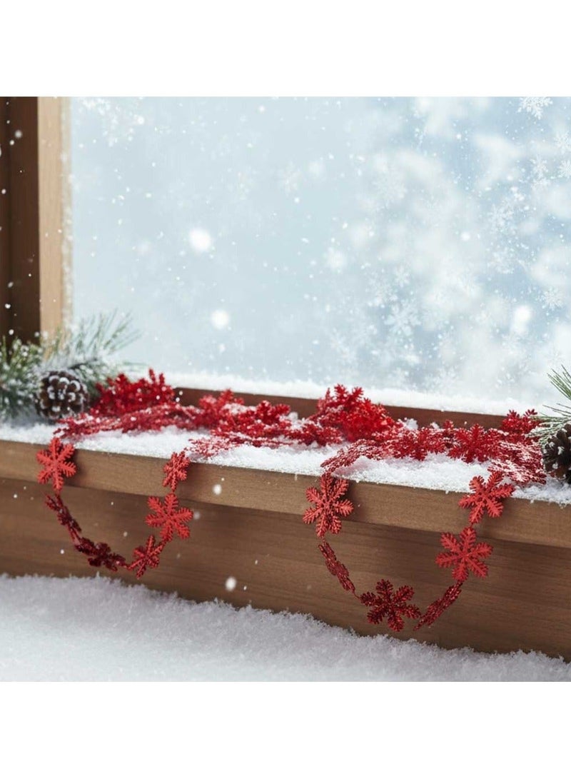 Trentor زينة خيط تصميم زهرة عيد الميلاد - Image 1