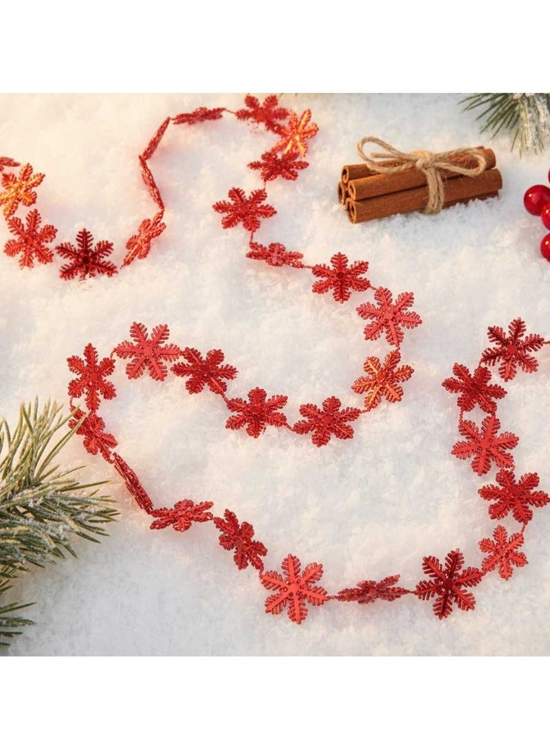 Trentor زينة خيط تصميم زهرة عيد الميلاد - Image 2