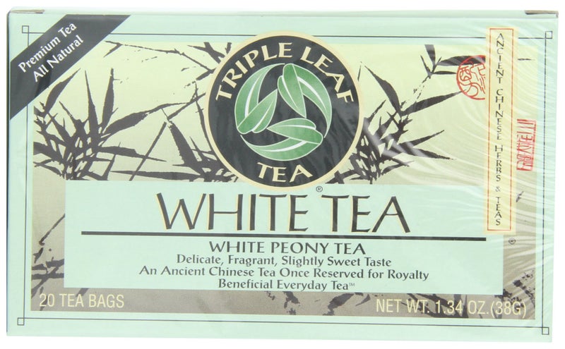 Triple Leaf Tea, White Peony, 20 Tea Bags (Pack of 6) - Image 3
