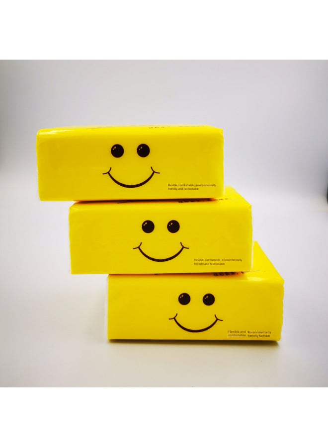 SJ Four-layer Household Napkin Tissue Hotel Facial Tissue Restaurant Sanitary Tissue Small Bag Portable Restaurant Tissue - Image 4