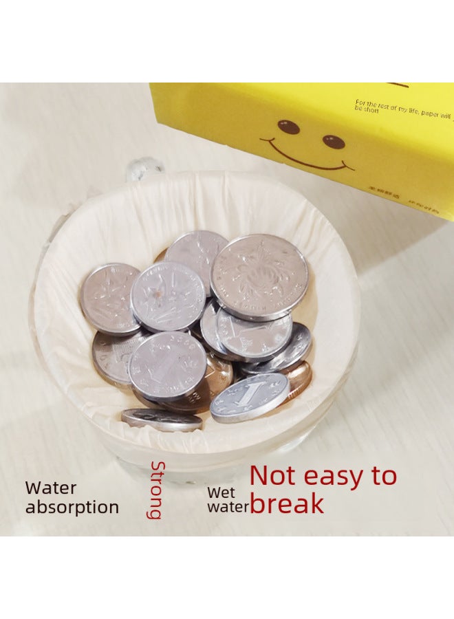 SJ Four-layer Household Napkin Tissue Hotel Facial Tissue Restaurant Sanitary Tissue Small Bag Portable Restaurant Tissue - Image 3