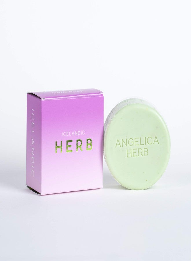 HALLÓ SÁPA Icelandic Angelica Herb Soap - Image 2