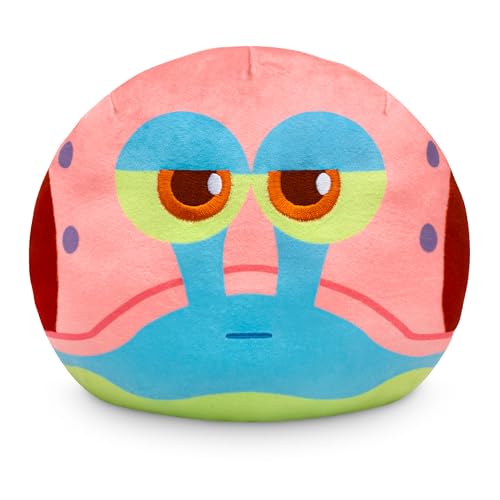 TeeTurtle Spongebob Squarepants 6" Reversible Plushie - Spongebob Squarepants and Gary The Snail - Bikini Bottom Buddies Amazon Exclusive - Cute Kawaii Soft Stuffed Animal - Image 2