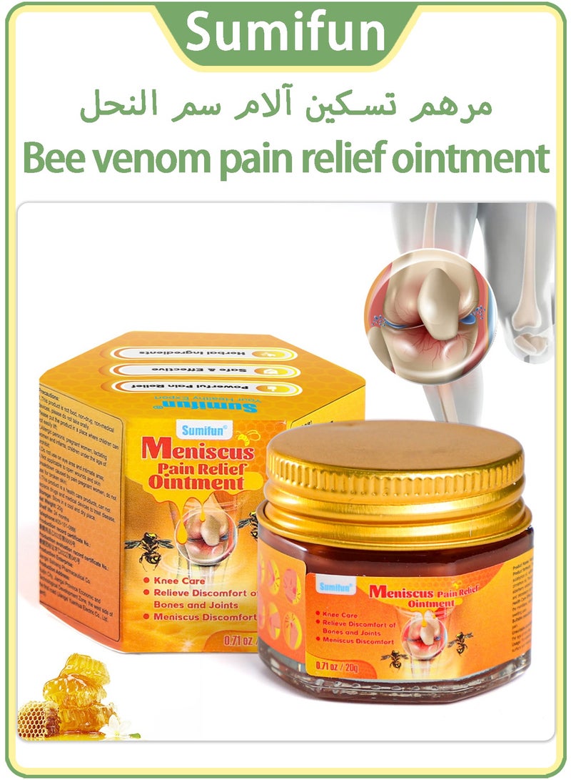 Sumifun Bee Venom Herbal Relief Balm 20g – Natural Herbal Extracts for Joint & Muscle Comfort - Image 2
