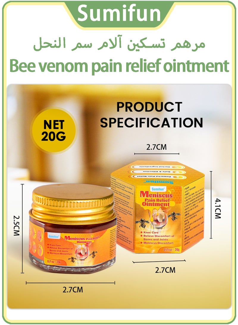 Sumifun Bee Venom Herbal Relief Balm 20g – Natural Herbal Extracts for Joint & Muscle Comfort - Image 3