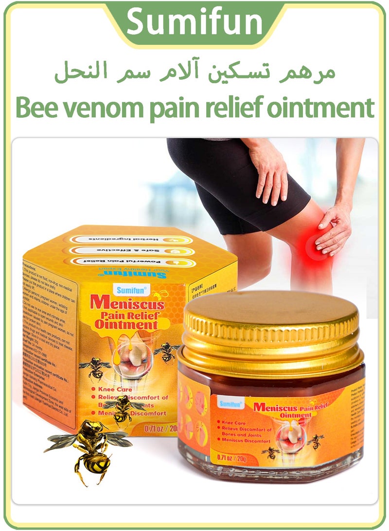 Sumifun Bee Venom Herbal Relief Balm 20g – Natural Herbal Extracts for Joint & Muscle Comfort - Image 1