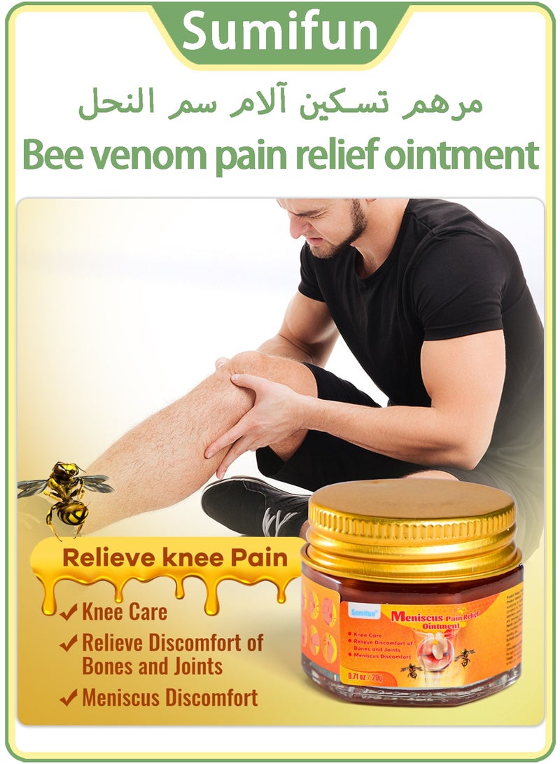 Sumifun Bee Venom Herbal Relief Balm 20g – Natural Herbal Extracts for Joint & Muscle Comfort - Image 4