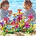 TEMI Toddler Toys Birthday Gifts for 3 4 5 6 7 Year Old Girls Boys 91 PCS Flower Garden Building Toy STEM Educational Activity Preschool Toys for Kids Age 36 - Image 4
