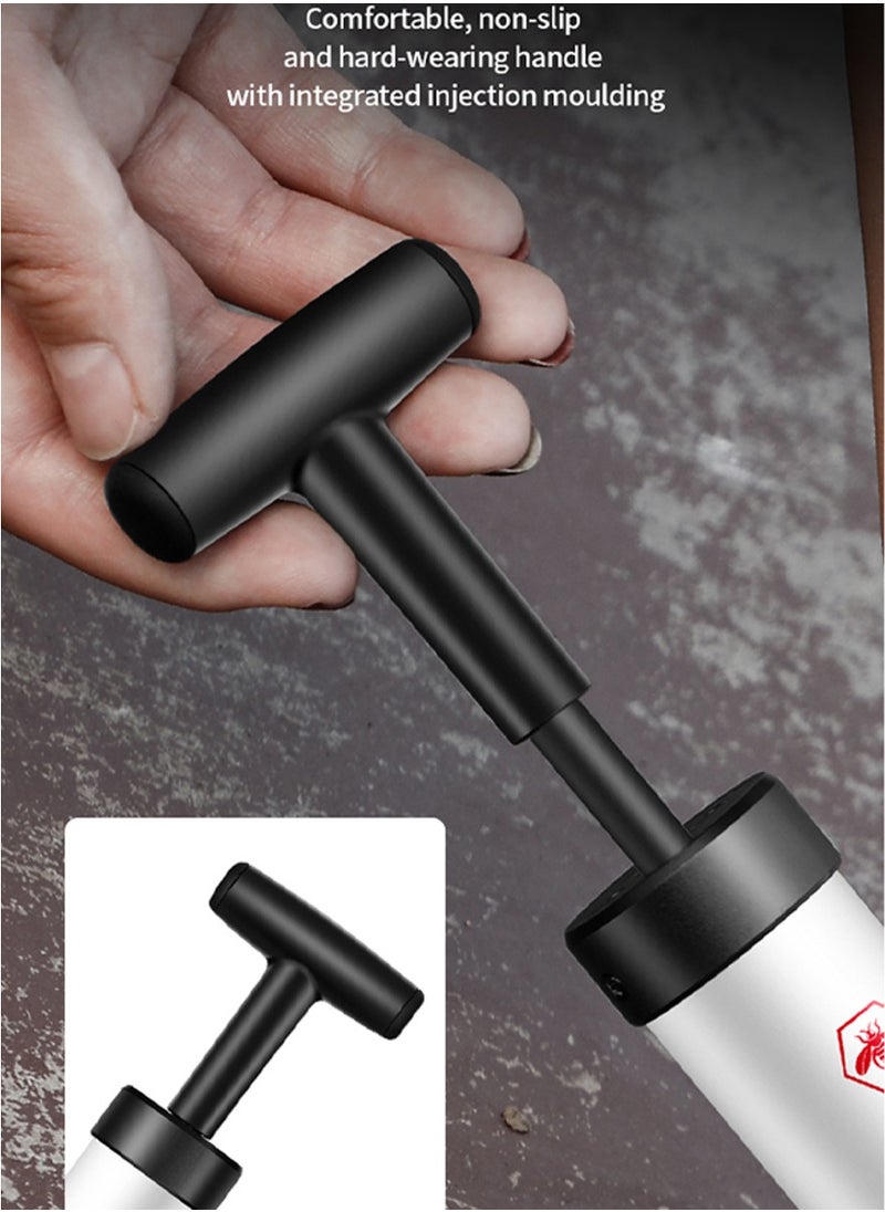 QUTOOB Air Pump Hand Air Pump - High Quality Materiel, Light Weight and Durable Portable Air Pump For Multi-Use For Sports Balls Bicycles Inflatable Toys Inflatable Swim Floats  - Image 5