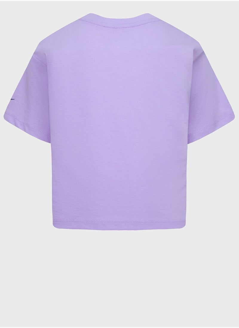 Nike - Kids Sweet Swoosh T-Shirt - Image 1