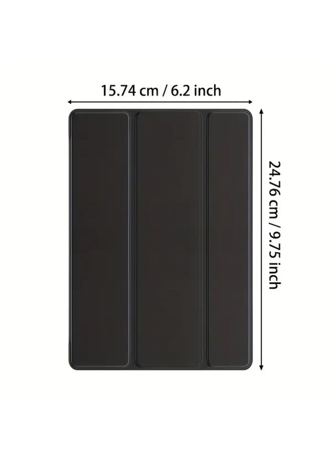 Ultra Thin Lightweight Tablet Case for Tab A7 10.4 2020 T500 T505 Translucent Frosted Black with Auto Sleep Wake - Image 2