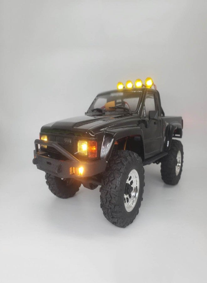 XinGeeek RC Front Bumper with Light for HPI Venture 1/18 HILUX RC Crawle Upgrades - Image 4
