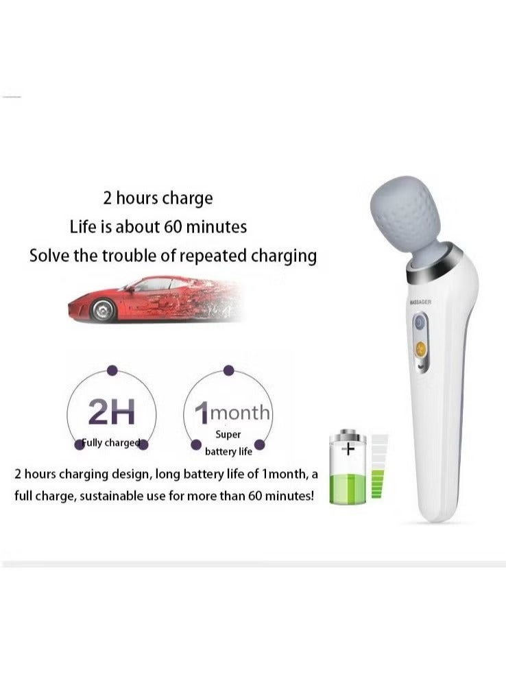 Electric Shoulder Neck Massage Vibration Hammer Stick Body Back Waist Mssager Pain Relief - Image 2