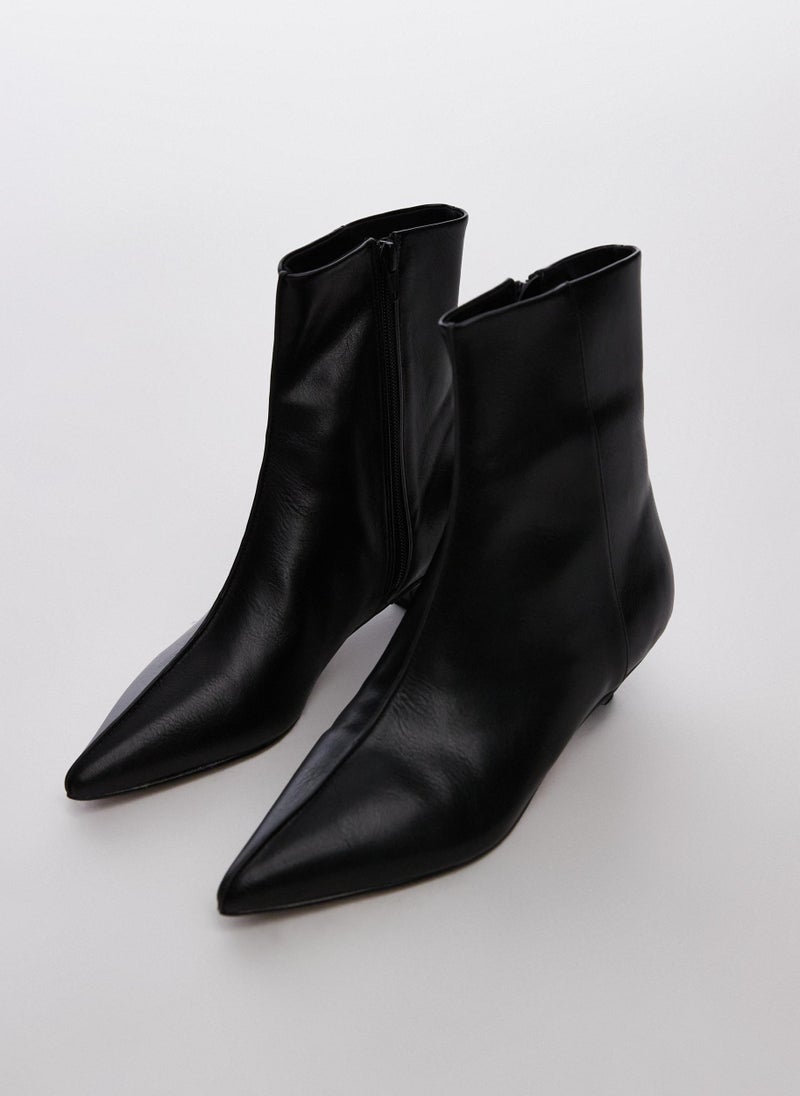 TOPSHOP Mid Heel Ankle Boots  - Image 4