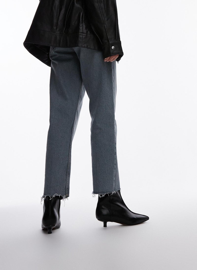 TOPSHOP Mid Heel Ankle Boots  - Image 2
