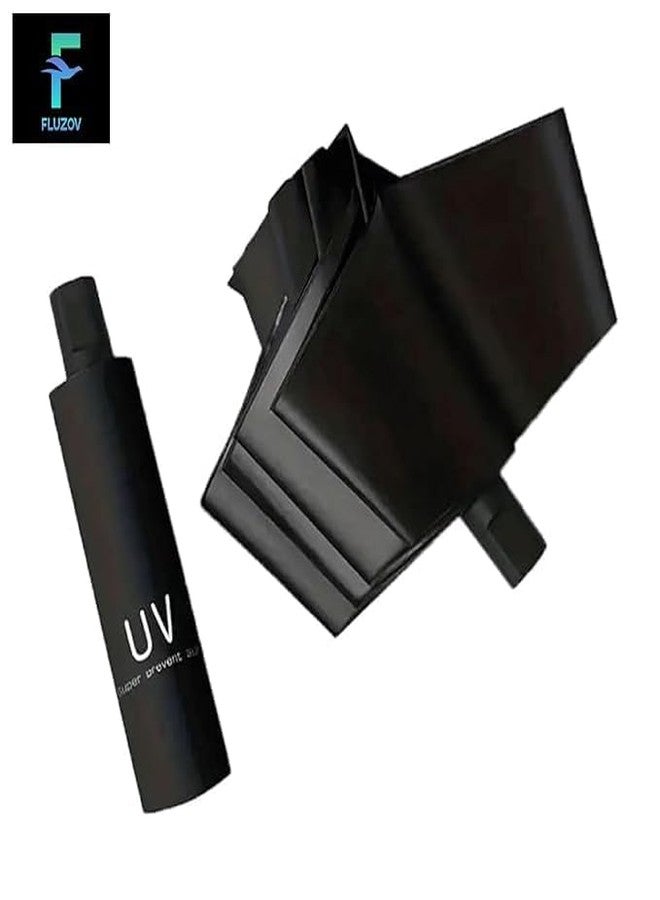 FLUZOV Umbrella for Women | Umbrella for Men | UV Coated 3 Fold Umberallas for Rain with Auto Open - Image 3