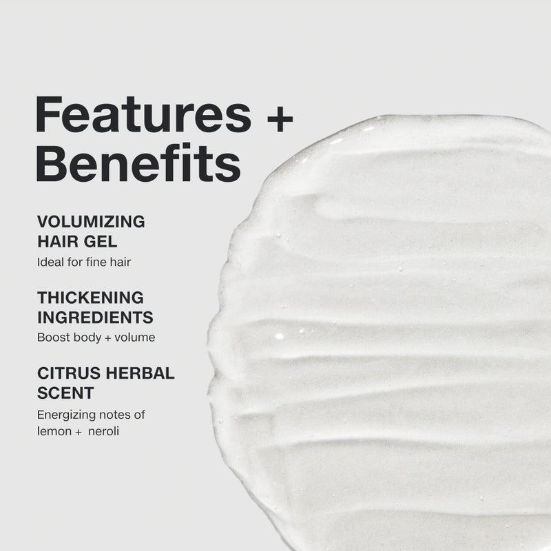 Paul Mitchell Extra-Body Sculpting Gel, Adds Fullness + Styling Control, For Fine Hair, 6.8 fl.oz - Image 3