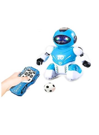 Soccer Playing  Dancing & Walking Robot for Kids with Lights (Blue) - pzsku/ZC8A91853C535AC2D1D1AZ/45/_/1740507915/0f972ccf-4aae-4698-8fce-2476a1bad35d