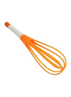 2-in-1 Silicone Egg Whisk  Orange
