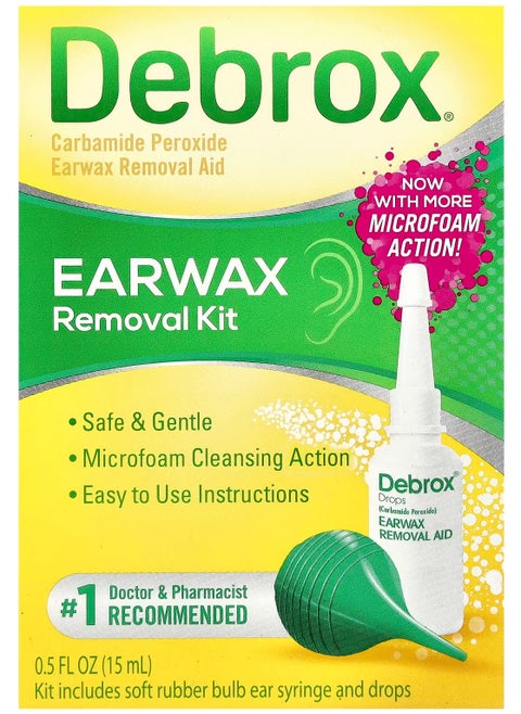Earwax Removal Kit, 0.5 fl oz (15 ml)