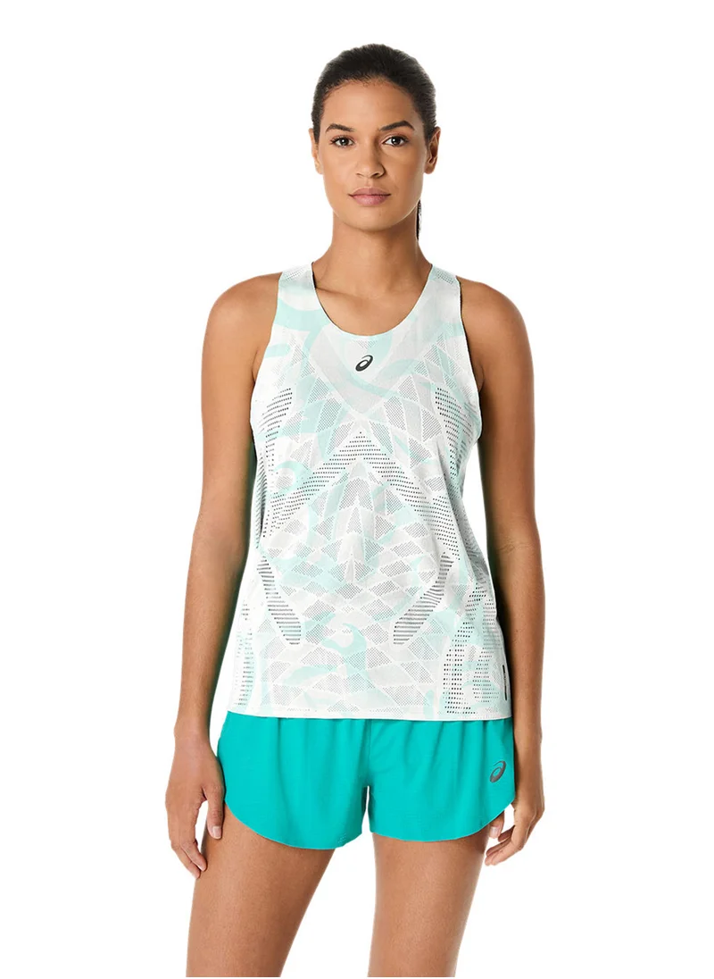 اسيكس Metarun All Over Printed Tank