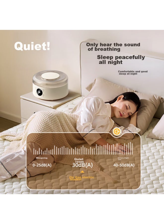 Chigo Dual-person Remote Control Digital Display Timed Water Circulation Heating Blanket, Electric Heating Blanket, 2m*1.8m - Image 2