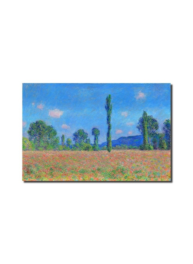 Sikhash Claude Monet Canvas Paintings, Impression Art, Famous Artist, Wall Art, Canvas painting for Wall Décoration, Unframed Painting for Living room, Home Décor, Size - 12X8 inches/ 30X20 cms. A119 - Image 1