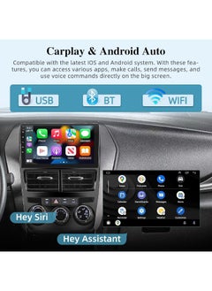 Vierex Fit Toyota Yaris Car Stereo Android Screen 2018-2022 With Apple Carplay Android Auto Wireless WiFi DSP AHD Camera Included Fast Interface QLED Manual AC (8+128GB Carplay)  - Image 3