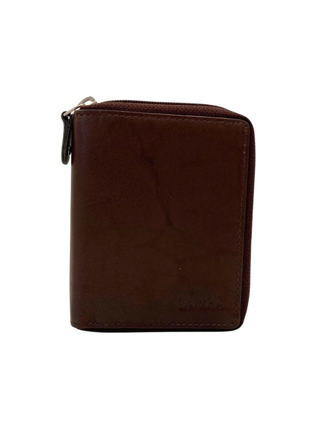 LAVERI LEATHER Fullzip leather mens Wallet #621CZ - Image 2