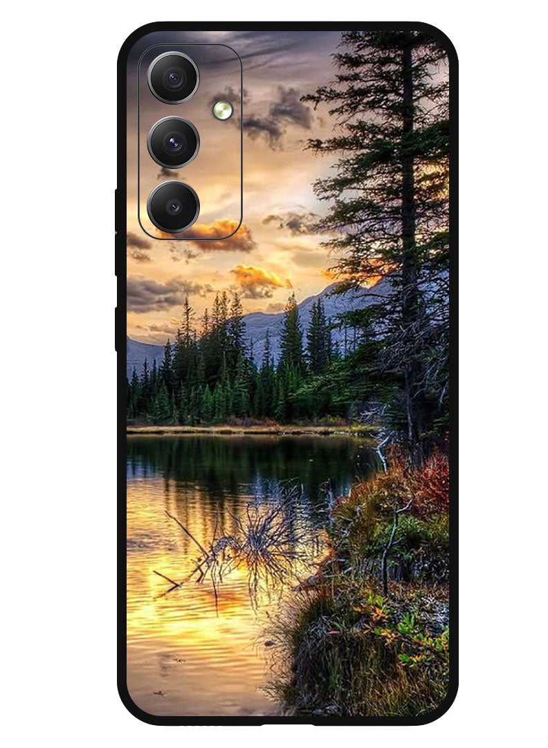 Theodor Protective Case Anti Scratch Shock Proof Bumper Cover For Samsung Galaxy M54 Nature - Image 1