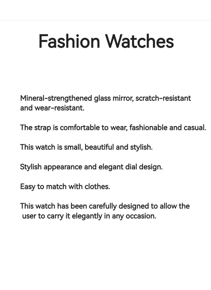 Generic - Simple Steel Band Fashion Watch Mesh Band Quartz Watch (Rose Gold) - Image 1
