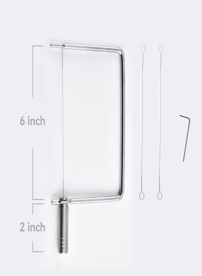 ShinianYa Cheese Slicer Accessories Cheese Cutter Stainless Steel Components - Great for Making Giftable Cheese Cutting Boards with This Cheese Slicer Kit (Stainless Steel Handle, 4) - Image 4