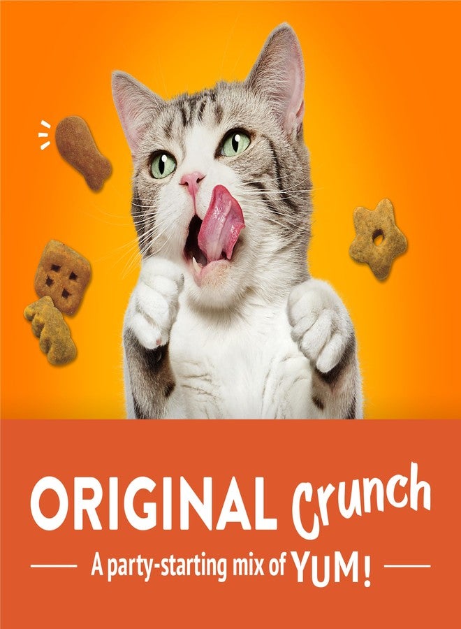 Friskies Purina Friskies Cat Treats, Party Mix Original Crunch - 30 oz. Pouch - Image 2