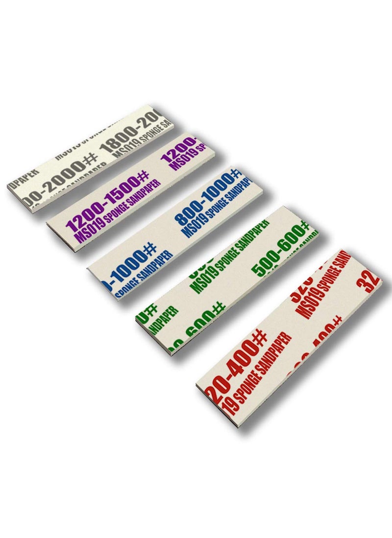 ANSAI Hobby Model Craft Tools All Purpose Sanding Sponge 50pcs Type320400 50060080010001200150018002000 grit 