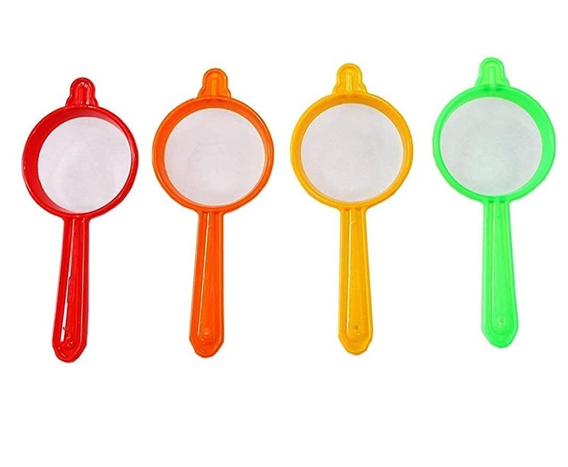 advancedestore عبوة من 3 مصفاة شاي بلاستيكية مصفاة قهوة ثقيلة التحمل - Image 2