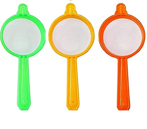 advancedestore عبوة من 3 مصفاة شاي بلاستيكية مصفاة قهوة ثقيلة التحمل - Image 1