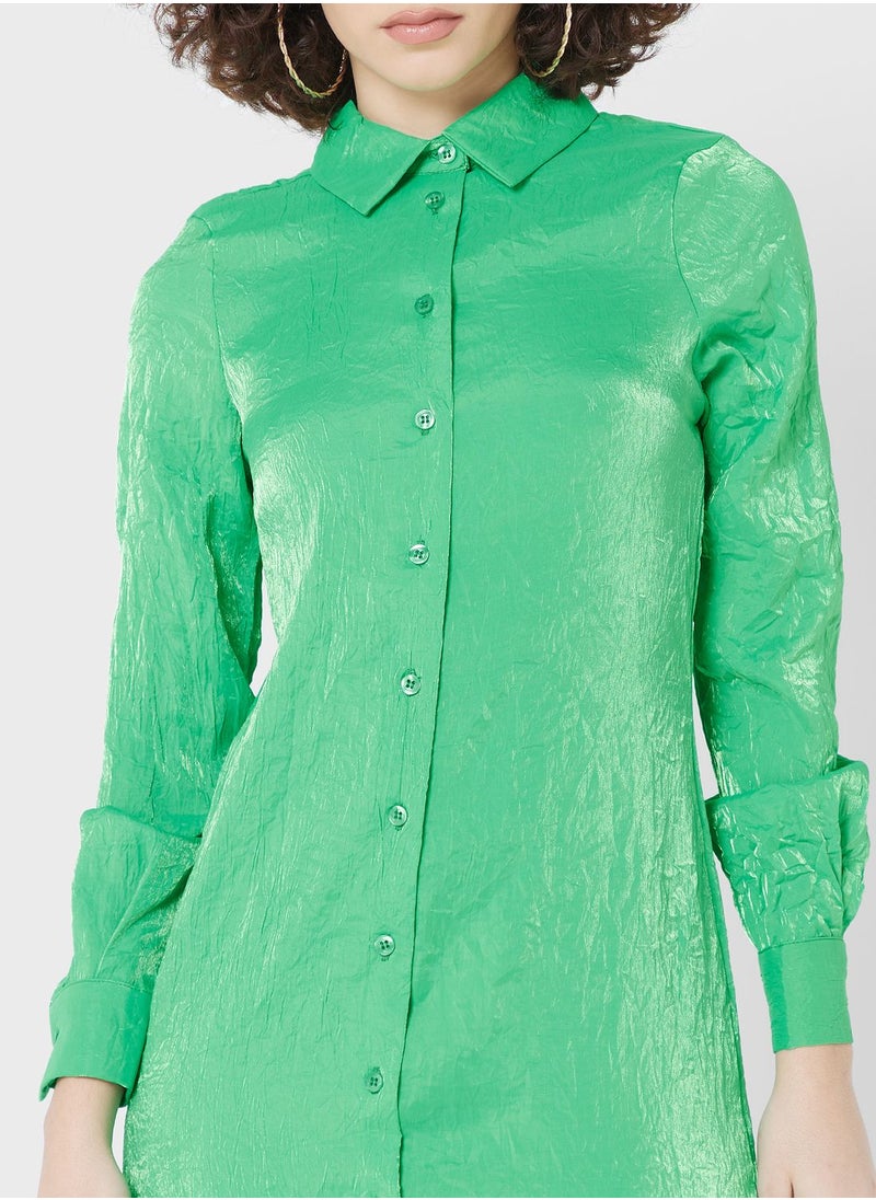 TOPSHOP Button Down Dress  - Image 3