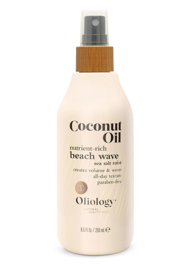 Oliology - Coconut Oil Beach Wave Sea Salt Mist Spray - Creates Volume And Tousled Waves, Texture And Style That Lasts All Day (8 Oz) - Image 1