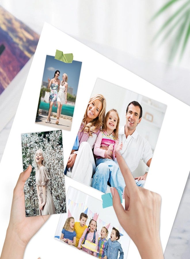 Goefun ورق مقوى أبيض 12x12 بوصة، 65 رطل، 100 ورقة - Image 4