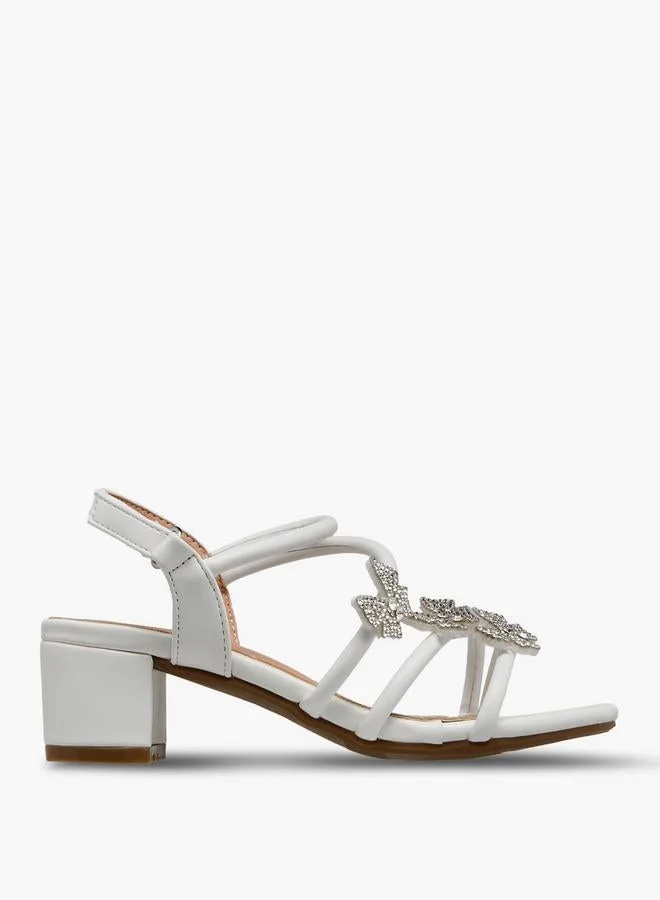 Flora Bella By Shoexpress Flora Bella Girls Block Heel Sandals