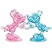 BePuzzled Disney Minnie and Mickey Mouse Heart Deluxe Original 3D Crystal Puzzle Ages 12 and Up - Image 4