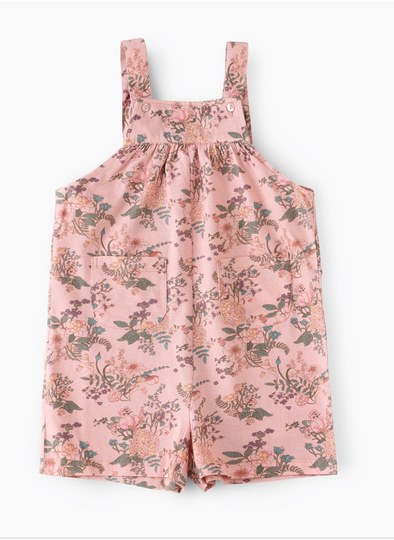 Jelliene Jelliene Girls Knitted Cotton Dungaree, Soft and Comfortable Cotton Dungaree for Girls, Perfect for Everyday Wear  - Image 1