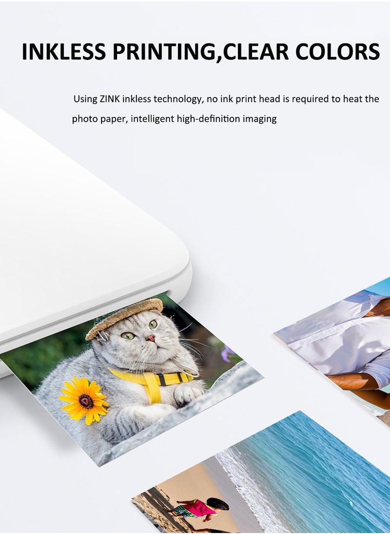 OTTAL OTTAL Original HPRT MT53 Mini Photo Printer ZINK Inkless Technology Multifunction AR Video Printing Bluetooth Portable Pocket Picture  - Image 5