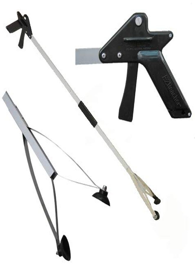 أركميت أداة ArcMate EZ Reacher - أداة التقاط شديدة التحمل - أداة التقاط بمقبض كبير جدًا، فكوك 4.5 بوصة - مثالية للاستخدام التجاري، والصيانة، وكبار السن، 40 بوصة - Image 1