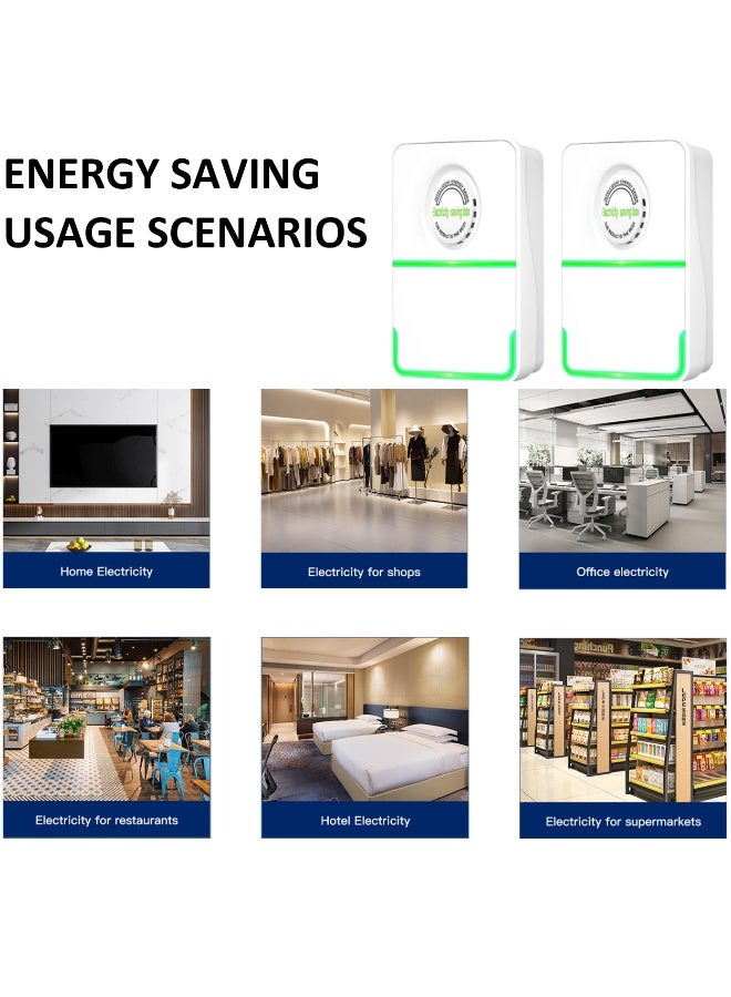 Perfect energy-saving device. Provide stable voltage and current, increase the power of electrical appliances, avoid the waste of electricity invalid, and extend the service life of electrical products.  - Image 5